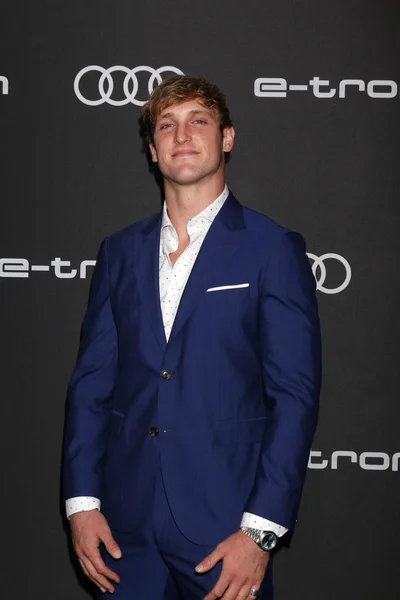 Logan Paul Auf Der Audi Pre Emmy Party Peer Hotel — Stockfoto