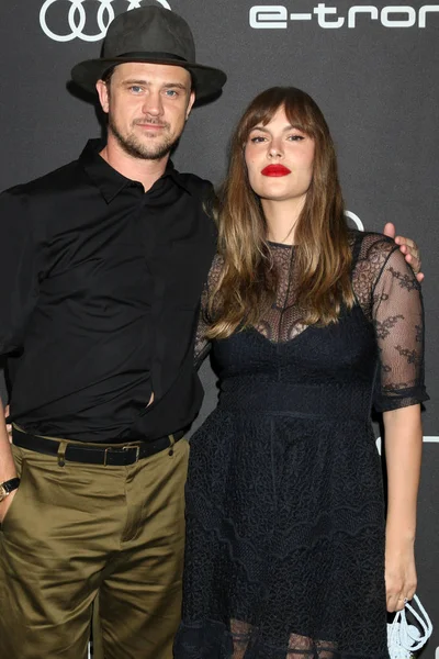 Boyd Holbrook Tatiana Pajkovic Audi Pre Emmy Party Peer Hotel — Fotografia de Stock