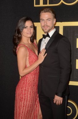 Hayley Erbert, Derek Hough 2018 Hbo Emmy parti, Pasifik Tasarım Merkezi, West Hollywood, Ca 09-17-18