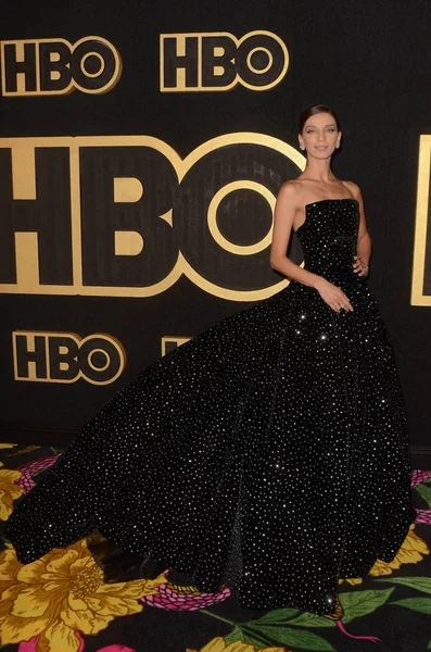 Angela Sarafyan 2018 Hbo Emmy Parti Pasifik Tasarım Merkezi West — Stok fotoğraf