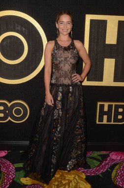 Emilia Clarke, 2018 Hbo Emmy parti, Pasifik Tasarım Merkezi, West Hollywood, Ca 09-17-18