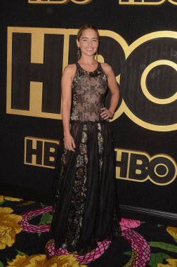 Emilia Clarke, 2018 Hbo Emmy parti, Pasifik Tasarım Merkezi, West Hollywood, Ca 09-17-18