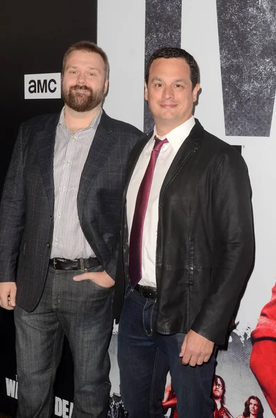 Robert Kirkman Dave Alpert Walking Dead Temporada Premiere Event Dga — Foto de Stock