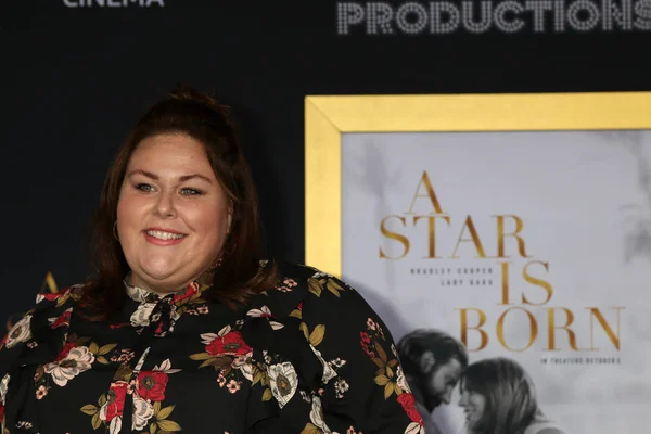 Los Angeles September 2018 Chrissy Metz Star Born Premiere Shrine — Stock Photo, Image