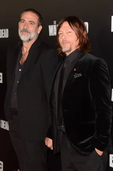 Jeffrey Dean Morgan Norman Reed Walking Dead Temporada Premiere Event —  Fotos de Stock