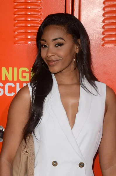 Jasmine Luv Alla Prima Night School Regal Cinemas Los Angeles — Foto Stock