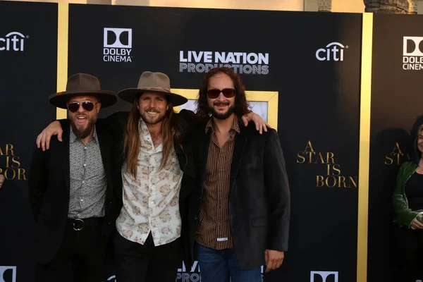 Los Angeles Eylül 2018 Lukas Nelson Band Tapınak Auditorium Star — Stok fotoğraf