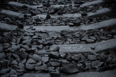 Tren istasyonundan ayrıntıları