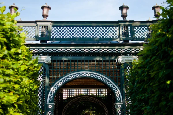 Parzialmente Vista Bellissimo Vecchio Ponte — Foto Stock