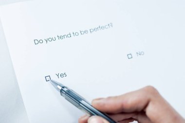 Mükemmel olma eğilimi mı? Evet