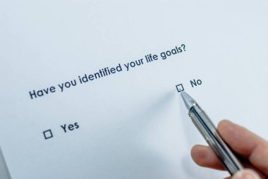 Senin yaşam hedefleri belirledik?