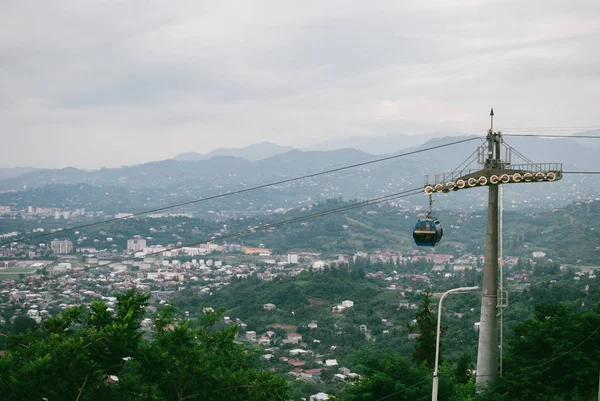 Mooie Kleurrijke Georgische Stadsgezicht Van Batoemi Panoramisch Uitzicht — Stockfoto