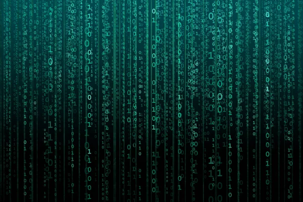 Absztrakt Digitális Háttér Bináris Kód Bárdok Darknet Virtuális Valóság Sci — Stock Fotó