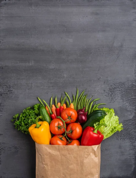 Ingredientes Alimenticios Saludables Verduras Frescas Frutas Superalimentos Nutrición Dieta Concepto — Foto de Stock