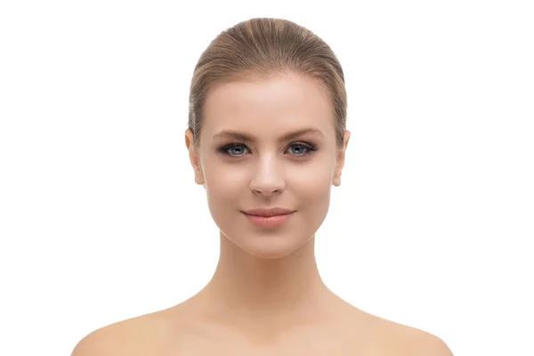 Face Beautiful Girl Skin Lifting Cosmetics Concepts — Stock Photo, Image