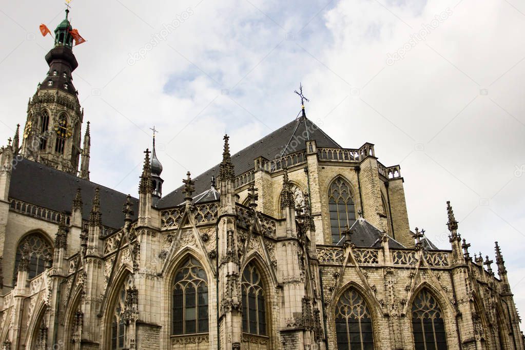 Main church in Breda, Netherlands