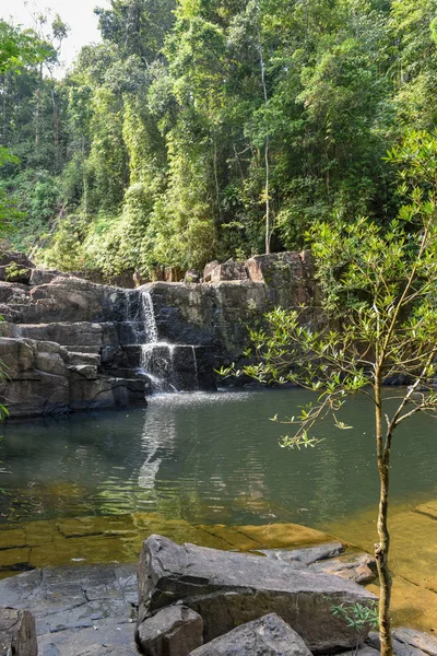 Cascade Klong Yai Kee Sur Île Koh Kood Thaïlande — Photo