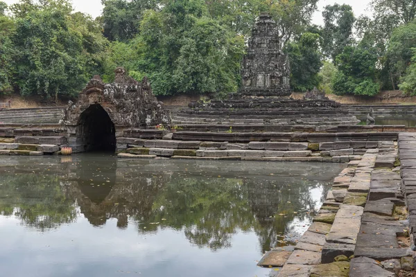Вид Остров Преах Нек Поан Ангкоре Камбодии — стоковое фото