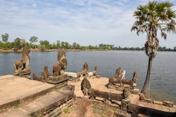 Templet Vid Den Centrala Sjön Angkor Kambodja — Stockfoto