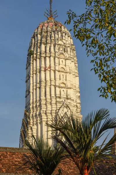 泰国大城府 Phanan 沙滩寺 — 图库照片