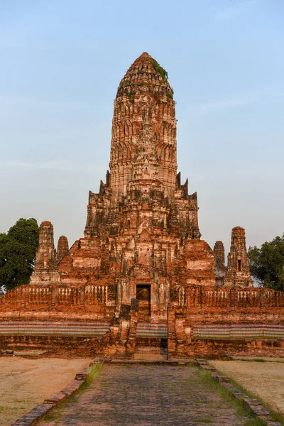 Chrám Ayutthaya Historický Park Thajsku — Stock fotografie