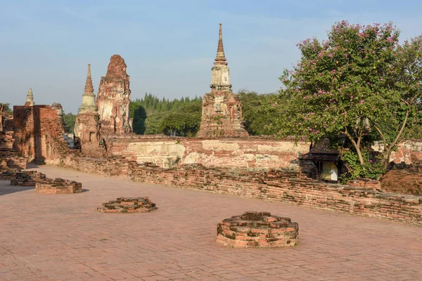 Chrám Ayutthaya Historický Park Thajsku — Stock fotografie