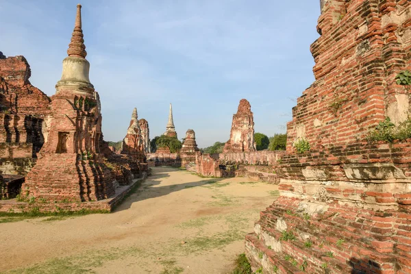 Chrám Ayutthaya Historický Park Thajsku — Stock fotografie