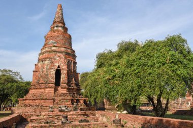 Tayland tapınak Ayutthaya Tarih Parkı