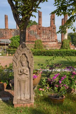 Tayland tapınak Ayutthaya Tarih Parkı