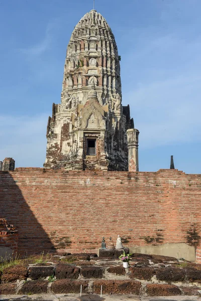 Ayutthaya Tempel Historiska Park Thailand — Stockfoto