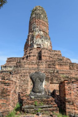 Tayland tapınak Ayutthaya Tarih Parkı