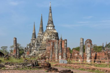 Tayland tapınak Ayutthaya Tarih Parkı