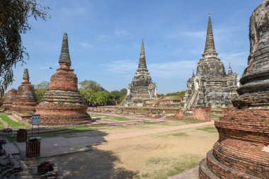 Tayland tapınak Ayutthaya Tarih Parkı