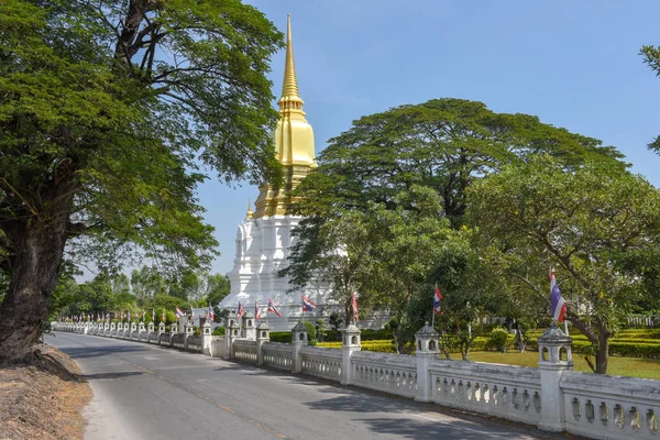 Βουδιστικό Ναό Στο Ayutthaya Ταϊλάνδη — Φωτογραφία Αρχείου