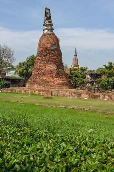 Храм Аюттхая Исторический Парк Таиланде — стоковое фото