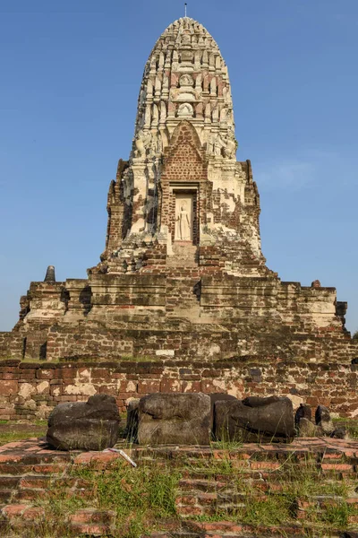 Tempel Von Ayutthaya Historischer Park Auf Thailand — Stockfoto