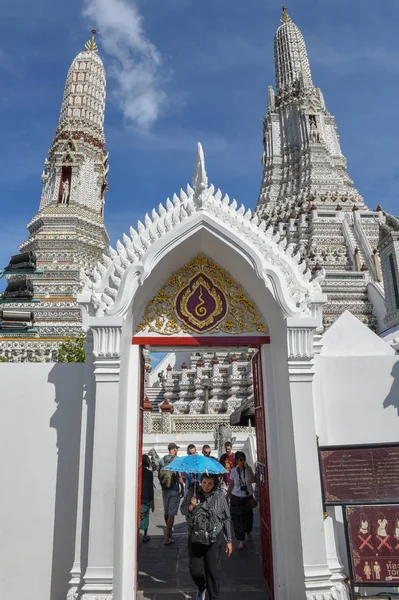 Bangkok Tailandia Enero 2018 Templo Wat Pho Bangkok Tailandia — Foto de Stock