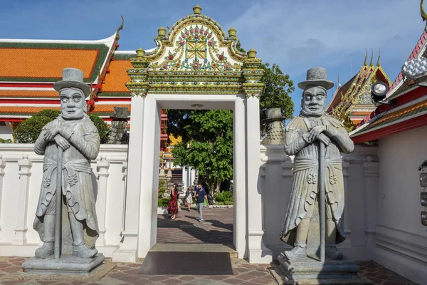 Bangkok Tajlandia Stycznia 2018 Świątynia Wat Pho Bangkoku Tajlandii — Zdjęcie stockowe