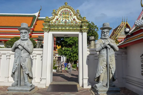 Bangkok Tajlandia Stycznia 2018 Świątynia Wat Pho Bangkoku Tajlandii — Zdjęcie stockowe