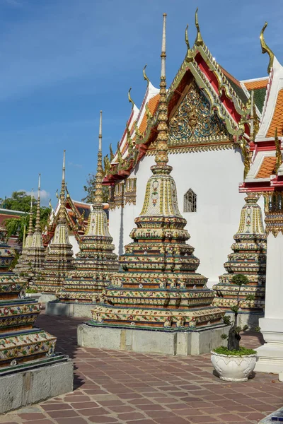 Wat Pho Tempel Bangkok Auf Thailand — Stockfoto