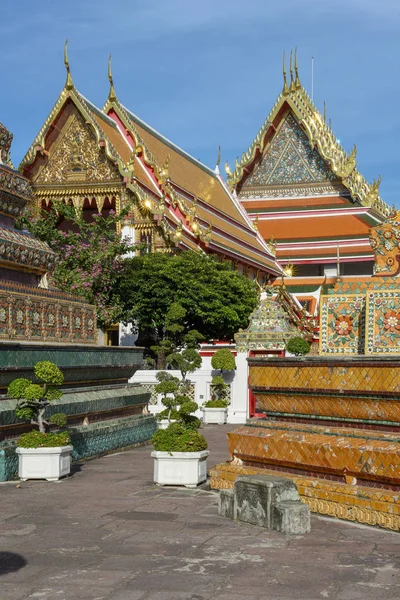 Wat Pho Tempel Bangkok Auf Thailand — Stockfoto