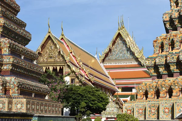 Wat Pho Temple Banguecoque Tailândia — Fotografia de Stock