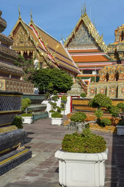 Wat Pho Temple Banguecoque Tailândia — Fotografia de Stock