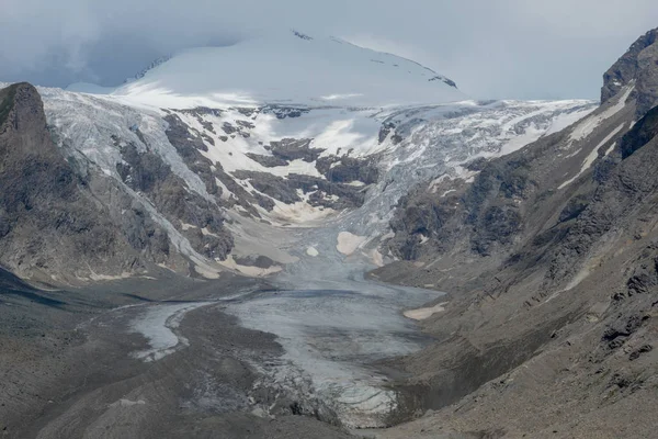 Ледник Пастерце Возле Пика Гроссглокнер Австрийских Альпах — стоковое фото