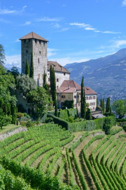 İtalya Güney Tirol Merano'deki yakınındaki Castel Lebenberg