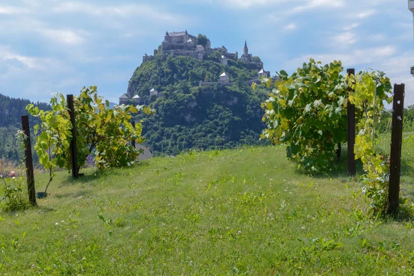 Hochosterwitz 城堡被认为是奥地利的最令人印象深刻的中世纪城堡 奥地利克恩顿州之一 — 图库照片