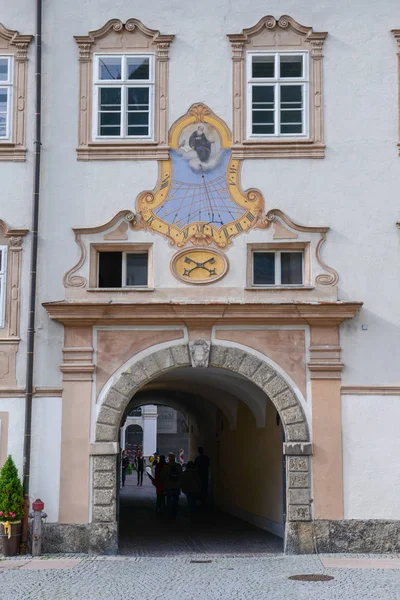 Μονή Του Αγίου Πέτρου Στο Σάλτσμπουργκ Στην Αυστρία — Φωτογραφία Αρχείου