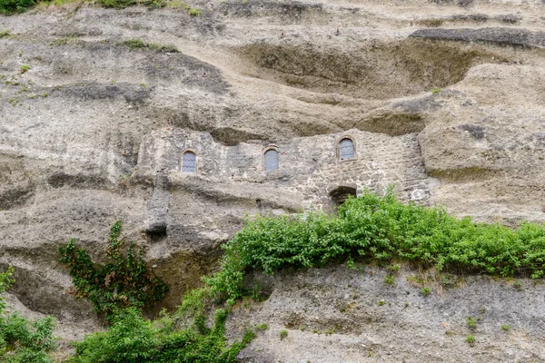 Catacumbas Talladas Las Rocas Monchsberg Salzburgo Austria —  Fotos de Stock