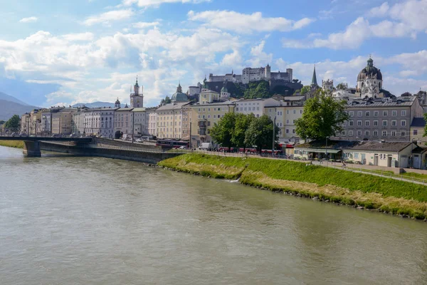 Cidade Histórica Salzburgo Áustria — Fotografia de Stock