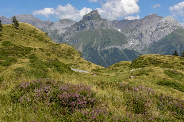 Горный Пейзаж Над Энгельбергом Швейцарских Альпах — стоковое фото